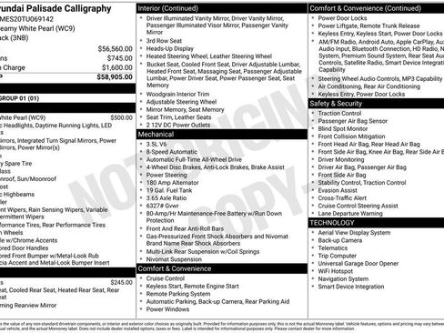 New 2026 Hyundai Palisade Calligraphy image 28