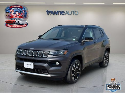 Used 2022 Jeep Compass Limited AWD/4WD image 1