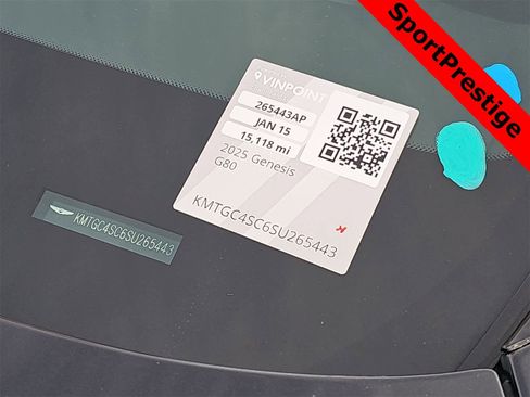 Used 2025 Genesis G80 2.5T Sport Prestige image 25