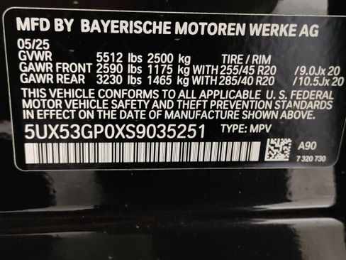 Used 2025 BMW X3 xDrive30 w/ Convenience Package AWD/4WD image 25