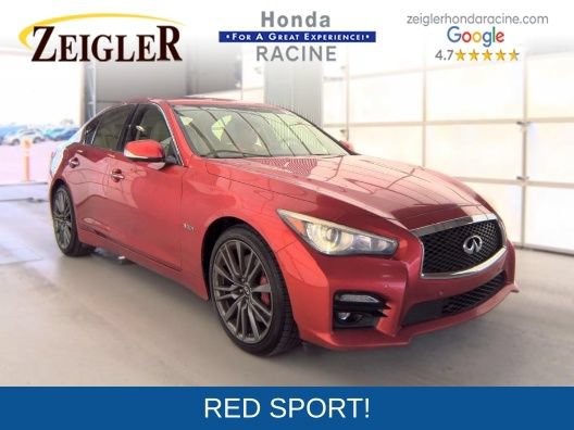 Used 2017 INFINITI Q50 Red Sport 400 AWD/4WD image 1