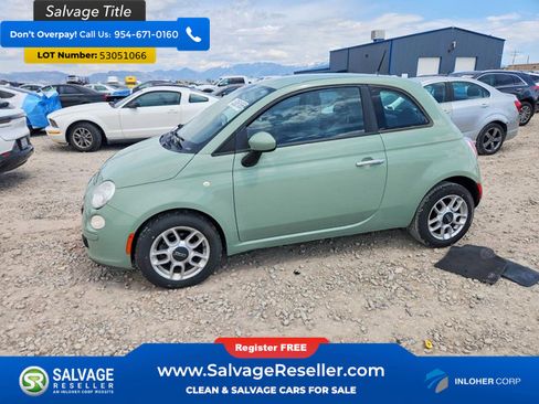 Used 2012 FIAT 500 Pop FWD image 1