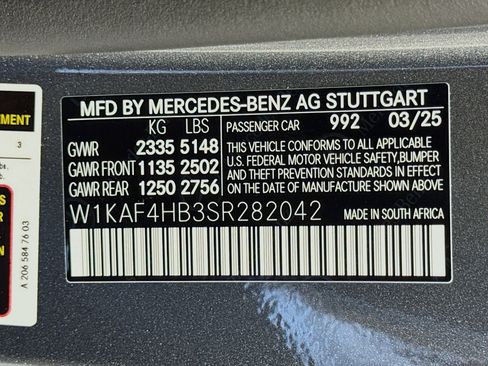 New 2025 Mercedes-Benz C 300 4MATIC Sedan image 30