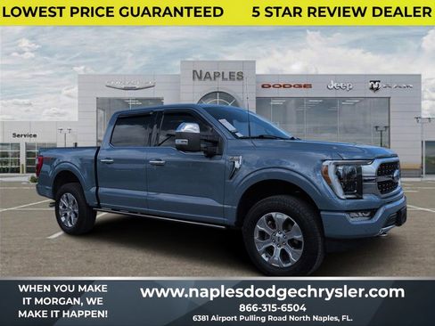 Used 2023 Ford F150 Platinum w/ Equipment Group 701A High AWD/4WD image 1
