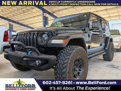 Used 2022 Jeep Wrangler Unlimited Rubicon 4xe w/ Steel Bumper Group