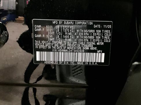 New 2026 Subaru Ascent Bronze Edition image 19