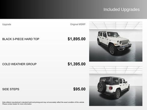 Used 2023 Jeep Wrangler Unlimited Sahara w/ Cold Weather Group AWD/4WD image 4