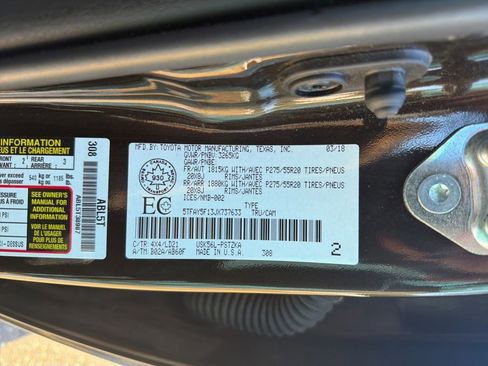 Used 2018 Toyota Tundra 1794 Edition AWD/4WD image 19