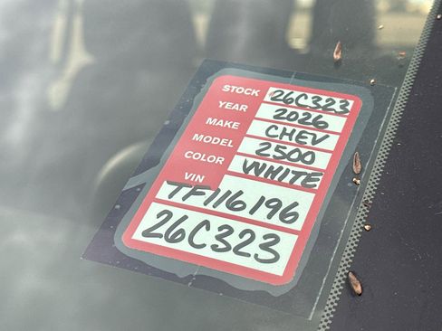 New 2026 Chevrolet Silverado 2500 W/T w/ WT/CX Safety Package image 25