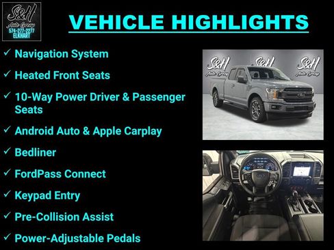 Used 2019 Ford F150 XLT w/ Equipment Group 302A Luxury RWD image 3