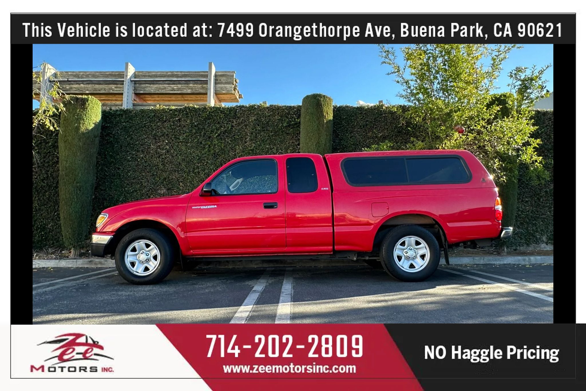 Used 2001 Toyota Tacoma 2WD Xtracab w/ SR5 Pkg w/ Chrome Pkg image 11