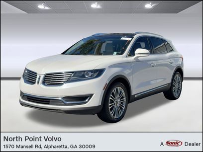 Used 2017 Lincoln MKX Reserve w/ Driver Assistance Package