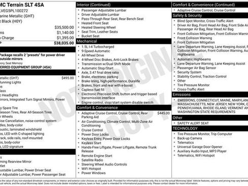 Used 2023 GMC Terrain SLT image 3