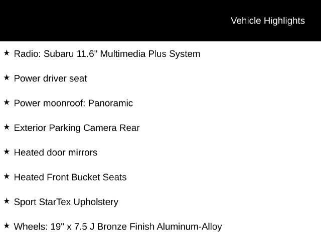 New 2026 Subaru Forester Sport AWD/4WD image 7