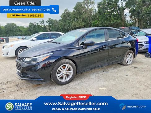 Used 2018 Chevrolet Cruze LT FWD image 1