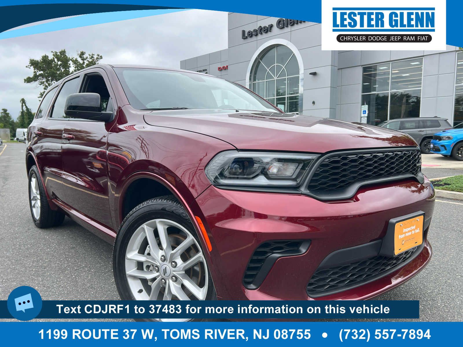 Certified 2026 Dodge Durango GT AWD/4WD image 1