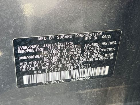 Used 2021 Subaru Forester Sport w/ Popular Package #2 AWD/4WD image 26
