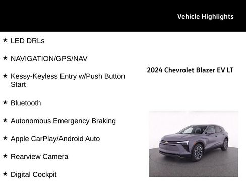 Used 2024 Chevrolet Blazer EV LT AWD/4WD image 29