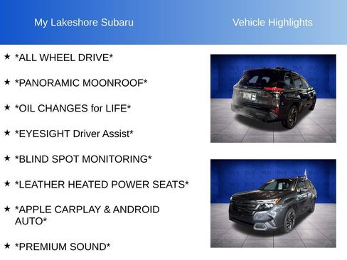 Certified 2025 Subaru Forester Limited AWD/4WD image 6