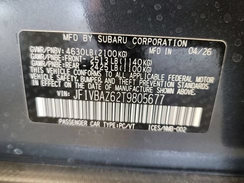 New 2026 Subaru WRX tS AWD/4WD image 35