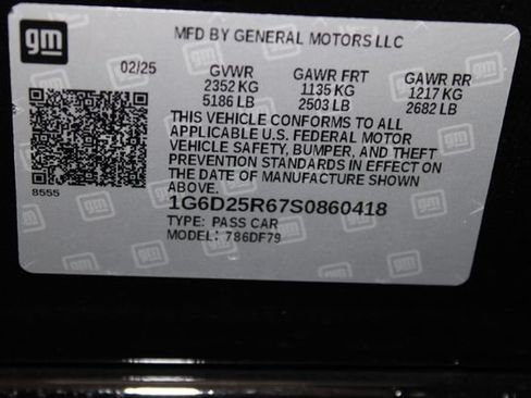 Used 2025 Cadillac CT5 V Blackwing w/ Parking Package RWD image 49