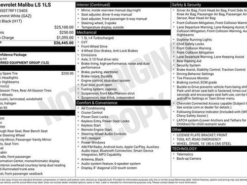 Used 2024 Chevrolet Malibu LS FWD image 7