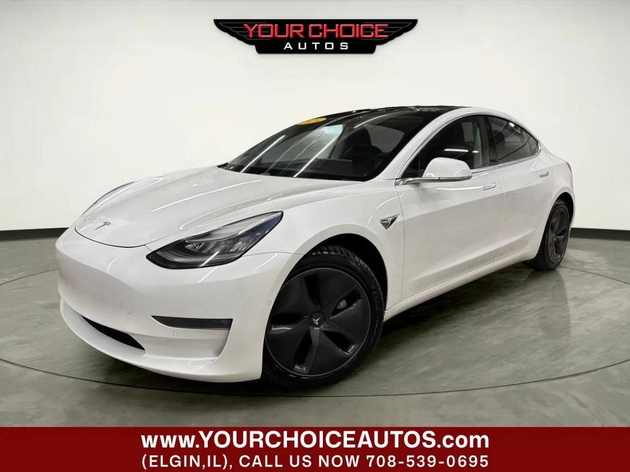 Used 2020 Tesla Model 3 Long Range AWD/4WD image 1