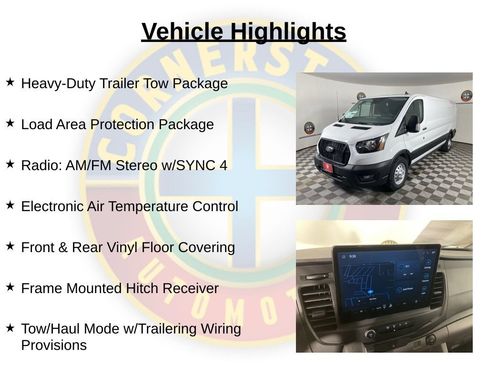 New 2025 Ford Transit 350 Low Roof AWD w/ Load Area Protection Package image 2