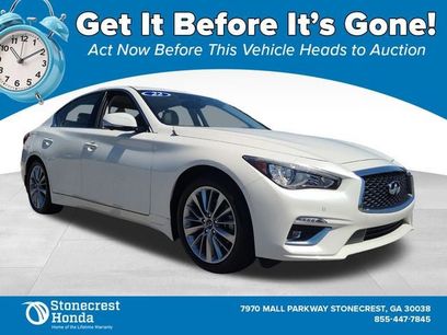 Used 2022 INFINITI Q50 Luxe w/ Cargo Package