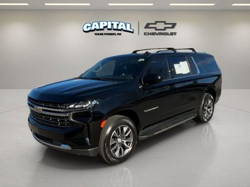 Used 2021 Chevrolet Suburban LT w/ Rear Media and Nav Package image 1
