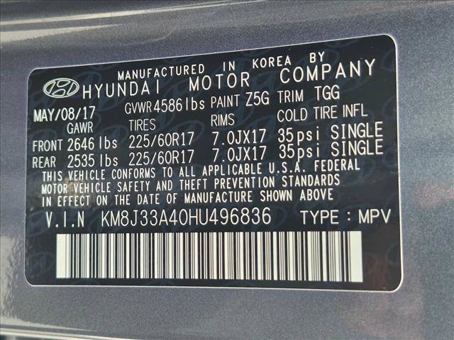 Used 2017 Hyundai Tucson SE w/ SE Popular Package 02 FWD image 23