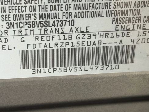 Certified 2025 Nissan Kicks Play S image 36