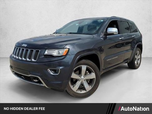Used 2015 Jeep Grand Cherokee Overland w/ Advanced Technology Group AWD/4WD image 1