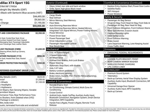 Certified 2024 Cadillac XT4 Sport image 45