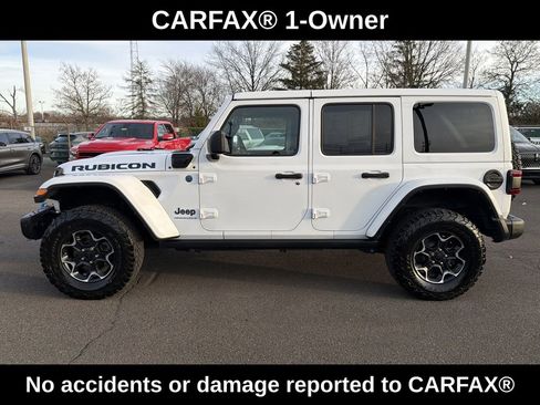 Used 2023 Jeep Wrangler Unlimited Rubicon 4xe w/ Steel Bumper Group image 2