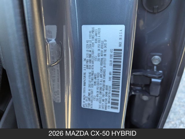 Used 2026 MAZDA CX-50 AWD 2.5 Hybrid w/ Premium Pkg image 28