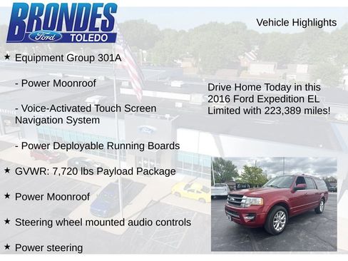Used 2016 Ford Expedition Max Limited AWD/4WD image 5