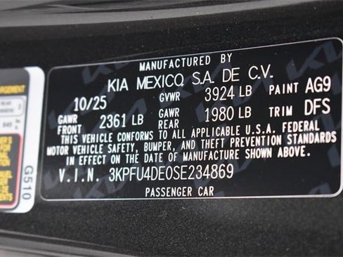 New 2025 Kia K4 EX image 31