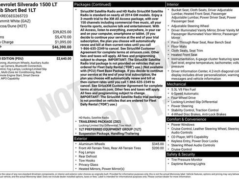 Used 2014 Chevrolet Silverado 1500 LT w/ All Star Edition image 6