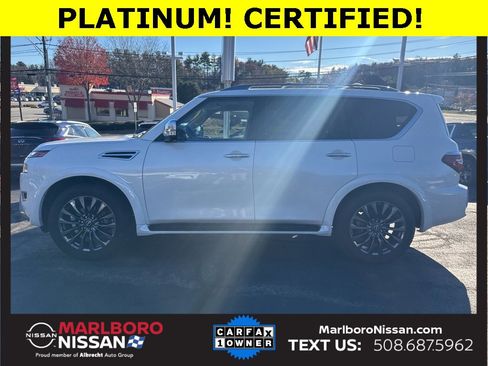 Certified 2024 Nissan Armada Platinum w/ Captain's Chairs Package image 4