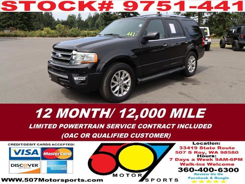 Used 2016 Ford Expedition Limited AWD/4WD image 3