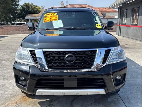 Used 2017 Nissan Armada Platinum w/ Captain Seat Package AWD/4WD image 2
