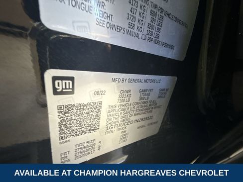 Certified 2022 GMC Sierra 1500 Elevation w/ LPO, Elevation Black Package image 42