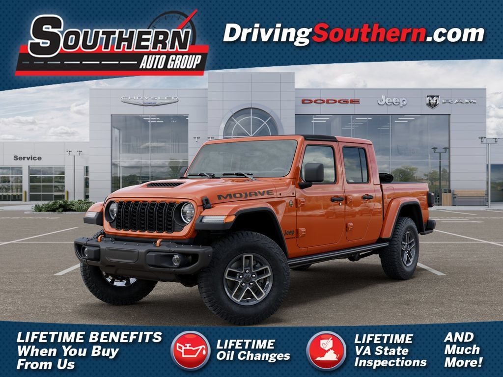 New 2026 Jeep Gladiator Mojave w/ Steel Bumper Group AWD/4WD 360° Tour