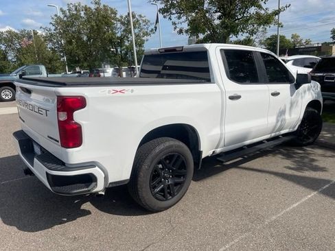 Used 2022 Chevrolet Silverado 1500 Custom w/ LPO, Dark Essentials Package AWD/4WD image 3