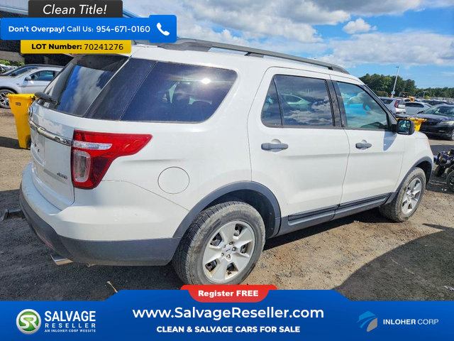 Used 2013 Ford Explorer 4WD w/ Class III Trailer Tow Pkg image 4