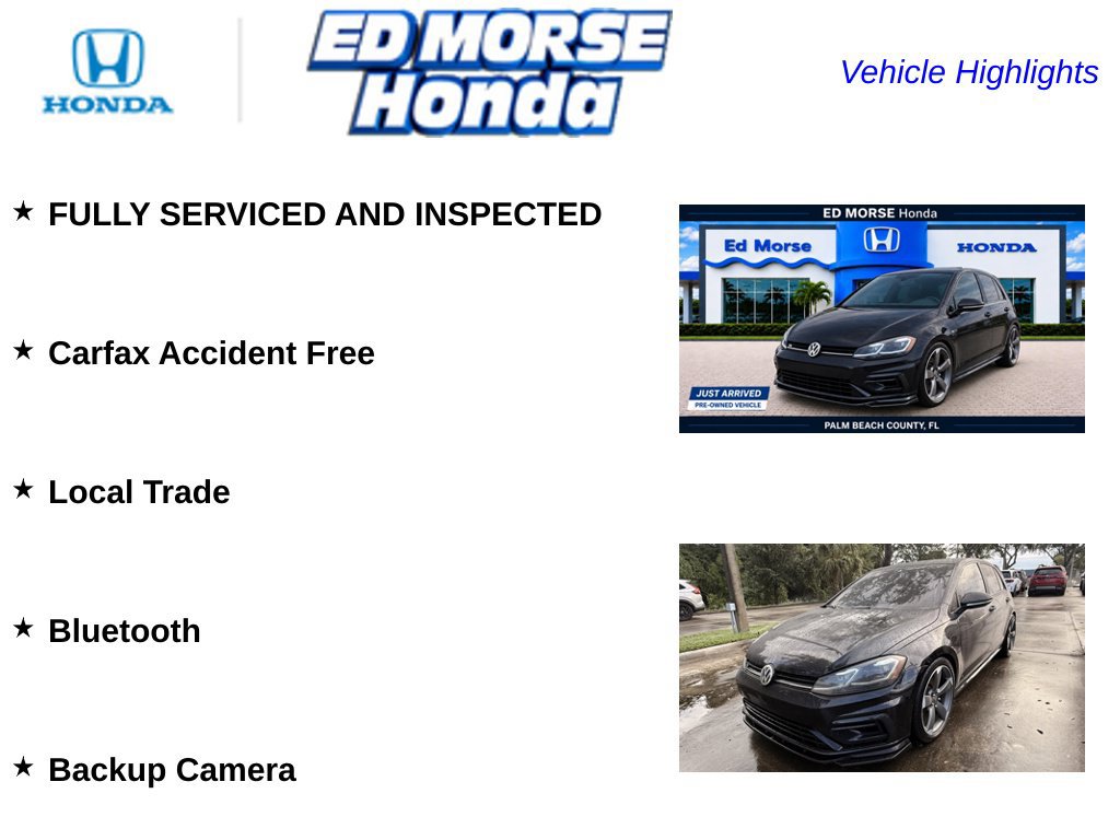 Used 2019 Volkswagen Golf R 4-Door AWD/4WD image 6