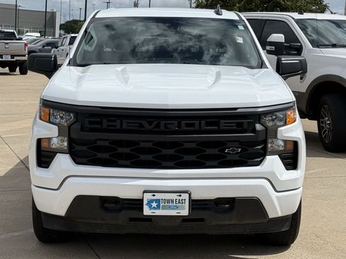 Used 2024 Chevrolet Silverado 1500 Custom w/ LPO, Dark Essentials Package RWD image 8