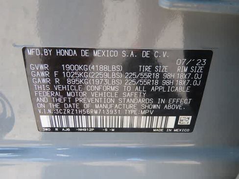 Certified 2024 Honda HR-V Sport image 25