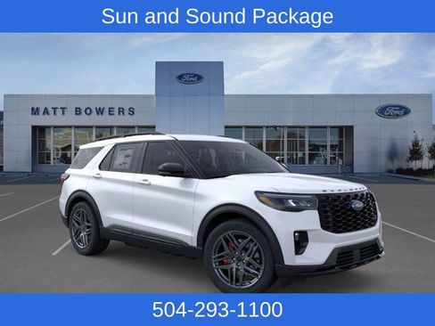 New 2026 Ford Explorer ST w/ Sun And Sound Package RWD image 9